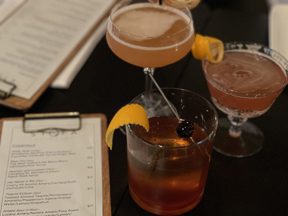 Pre Dinner Cocktails at Stofa Restaurant in Ottawa