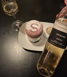 Wine and Dessert at Stofa Restaurant in Ottawa