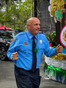 St Patricks Day Parade in Savannah Georgia