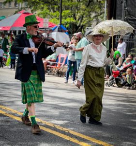 St Patricks Day Parade in Savannah Georgia