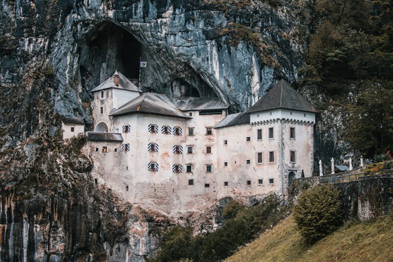 Predjama Castle in Slovenia