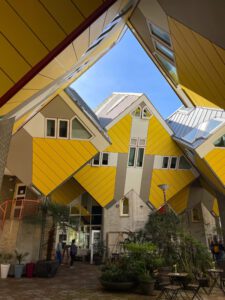 Kubuswoningen the famous cube houses of Rotterdam