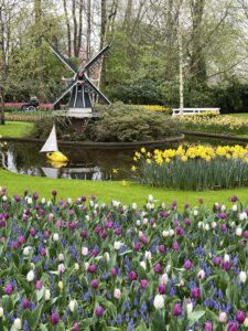 Keukenhof Botanical Gardens in the Netherlands