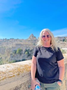 Caroline in Matera