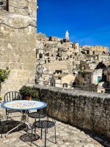 Sasso Barisano district in Matera