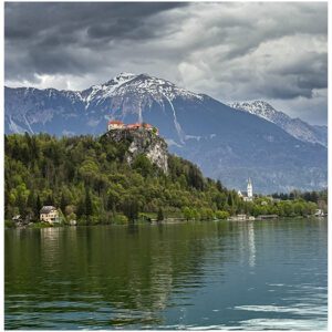 Bled Castle overlooking Lake Bled
