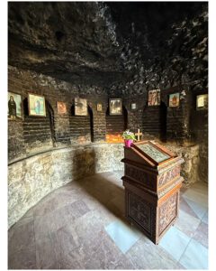 Candle room at Ruzica Chapel