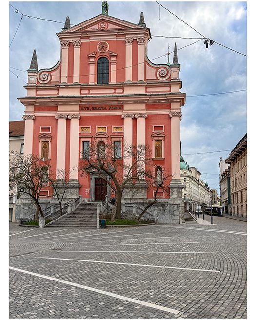 Franciscan Church Ljubljana Slovenia