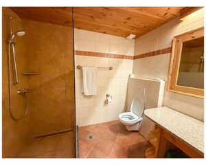 Bathroom at Garni Hotel Berc Lake Bled Slovenia