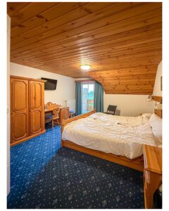 Garni Hotel Berc Bedroom in Lake Bled Slovenia