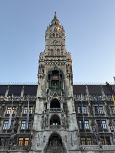 Glockenspiel Tower in Munich
