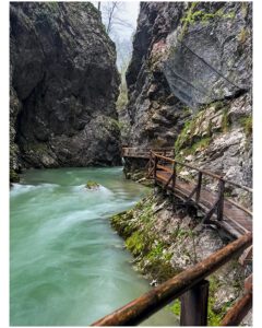 Hiking the Vintgar Gorge Slovenia