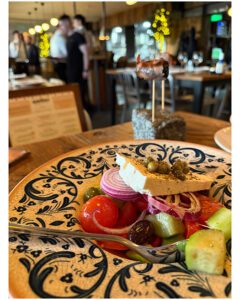Greek Salad at Ambar in Belgrade