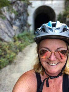 Enjoying the Kettle Valley Rail Trail