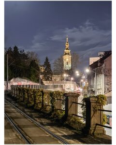 Night Scene in Belgrade