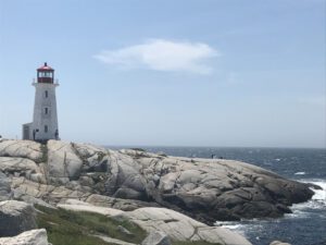 The stunning landscape of Peggy's Cove in Nova Scotia