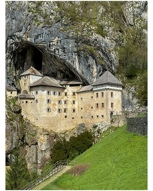 Predjama Castle in Slovenia