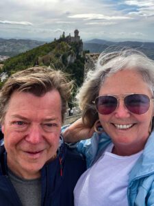 Tower selfie in San Marino