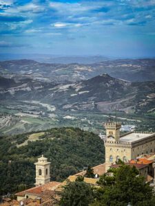 View of Public Palace of San Marino
