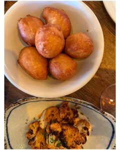 Sourdough and Califlower at Ambar Belgrade
