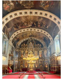 St. Michael's Cathedral Interior in Belgrade