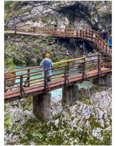 Ron at Vintgar Gorge Slovenia
