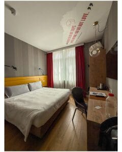 Bedroom at The Modernist Hotel Trieste