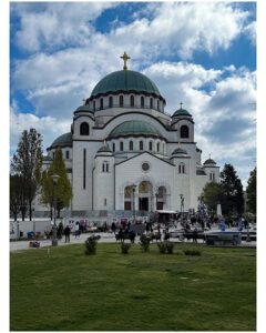 The Temple of Saint Sava in Sarajevo