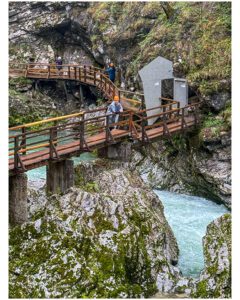 Ron at Vintgar Gorge Slovenia