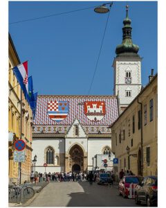 Saint Marks Church in Zagreb Croatia