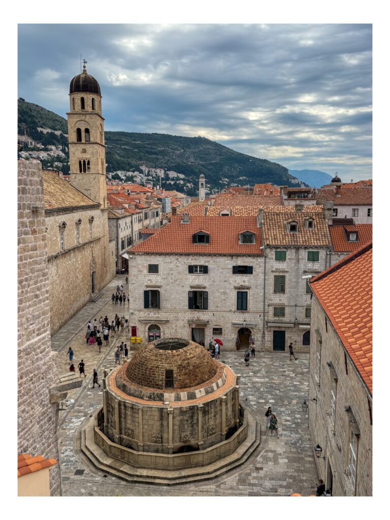 Onofrio Water Fountain from above