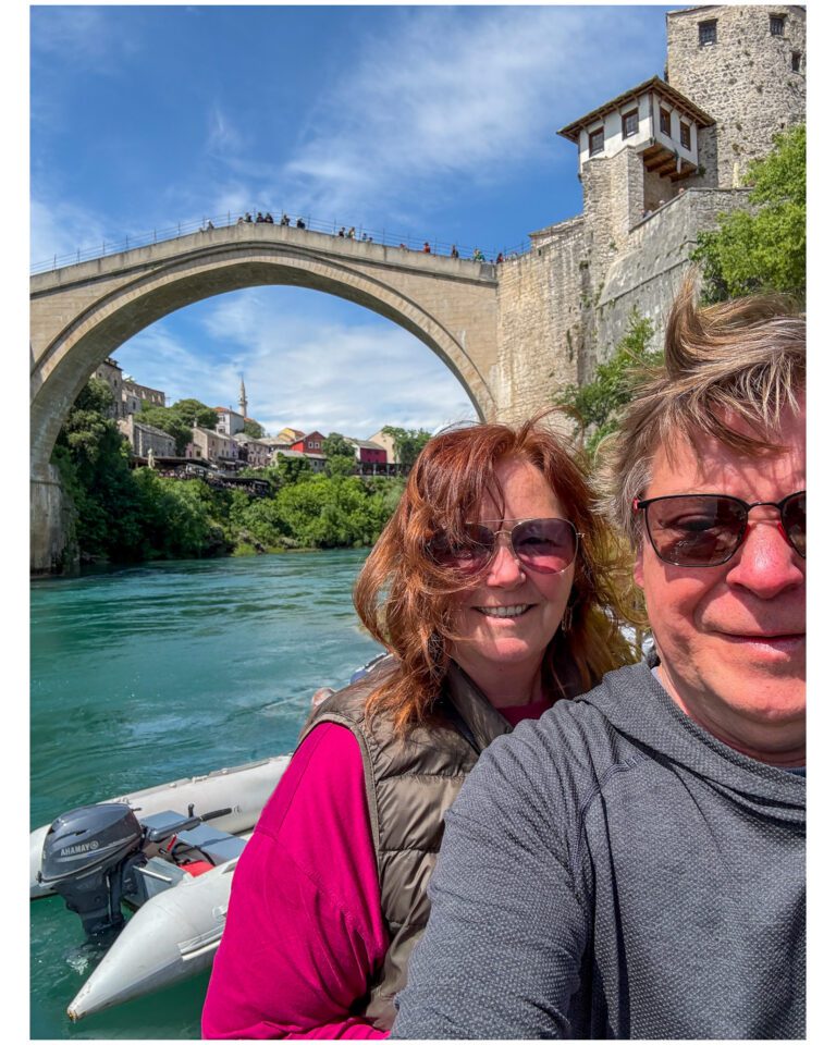 Stari Most selfie