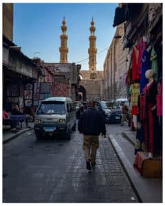 Bab Zuweila, and its two minarets