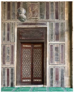 Inside the Mosque-Madrasa of Sultan al-Mu'ayyad,