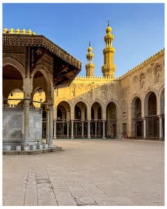 Inside the Mosque-Madrasa of Sultan al-Mu'ayyad,
