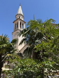 Out and about in Budva.