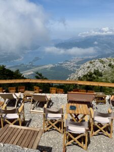 The stunning view form Monte 1350 Bar.