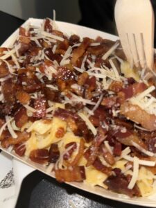 The Bacon Carbonara pasta from La Mia Pasta.
