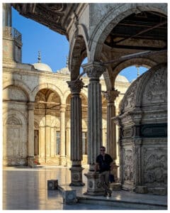 Inner courtyard of the Great Mosque and the Ablution Fountain