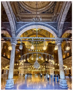 Entering The Great Mosque of Muhammad Ali