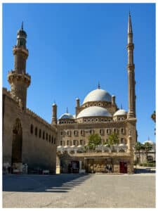 The Al-Nasir Muhammad Mosque beside the Great Mosque of Muhammad Ali