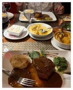 Peppercorn Steak at Le Steak at Le Pasha 1901