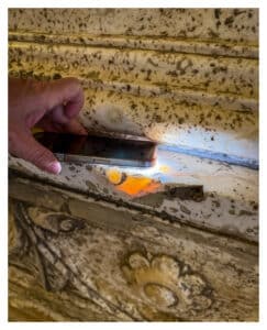 Lighting up the alabaster in the walls of the Great Mosque